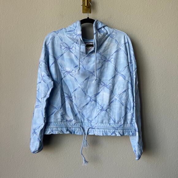 LoveShackFancy x Beach Riot Jenna Beaux Blue Tie Dye 2 Piece Set Size M - Picture 3 of 10